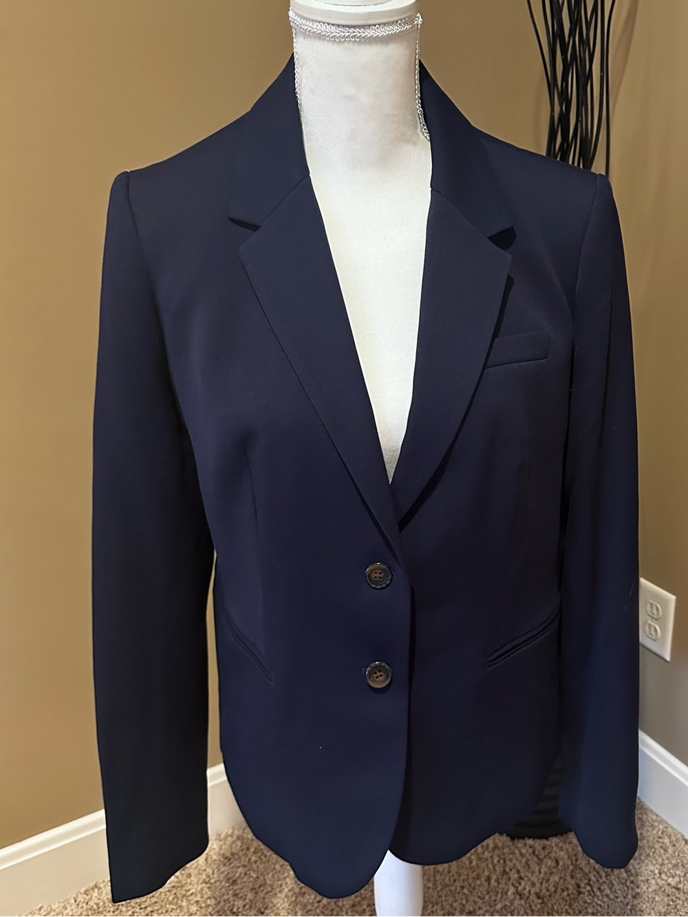 J. Crew Navy Single-Breasted Women's Blazer